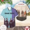 The Four Tops Anthology Album Cover Hawaiian Shirt, Best Gift For Music Lovers Vesles2014S