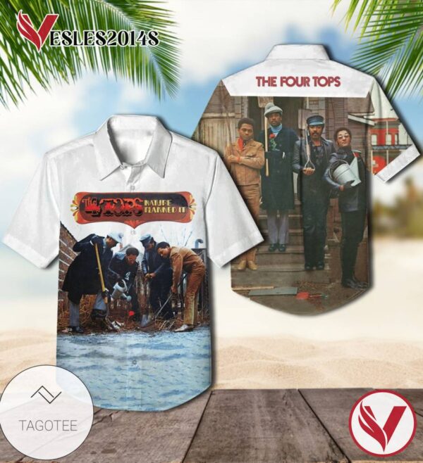 The Four Tops Nature Planned It Album Cover Hawaiian Shirt, Best Gift For Music Lovers Vesles2014S