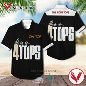 The Four Tops On Top 1966 Casual Hawaiian Shirt, Best Gifts For Summer Vesles2014S