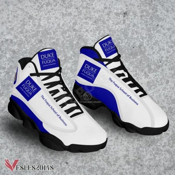 The Fuqua School of Business Logo Air Jordan 13 Shoes, Best Sneaker Gifts For Fans - Vesles2014s