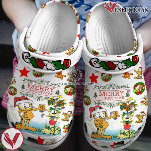 The Garfield Movie Crocs Crocband Clogs Shoes Comfortable For Men Women and Kids Style 1 - Vesles2014S