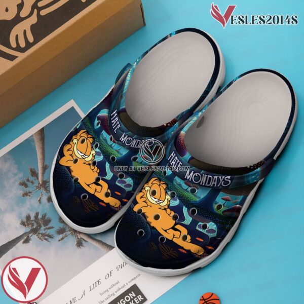 The Garfield Movie Crocs Crocband Clogs Shoes Comfortable For Men Women and Kids Style 2 - Vesles2014S 2