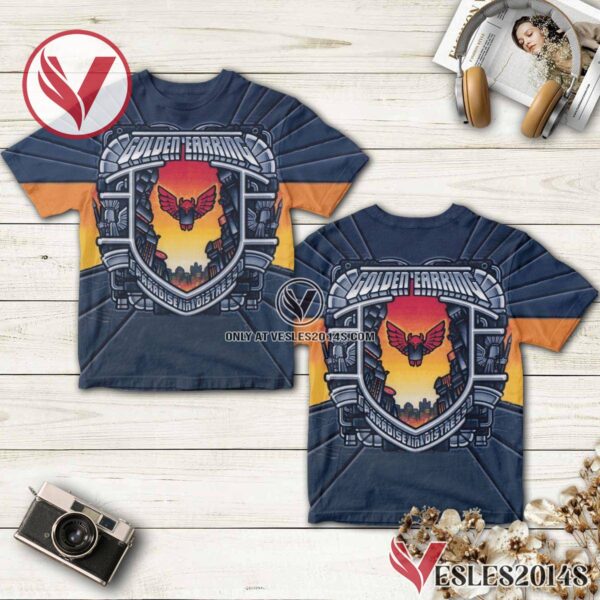 The Golden Earring Paradise In Distress Album Cover Shirt, Unique Gifts For Music Lovers - Vesles2014S