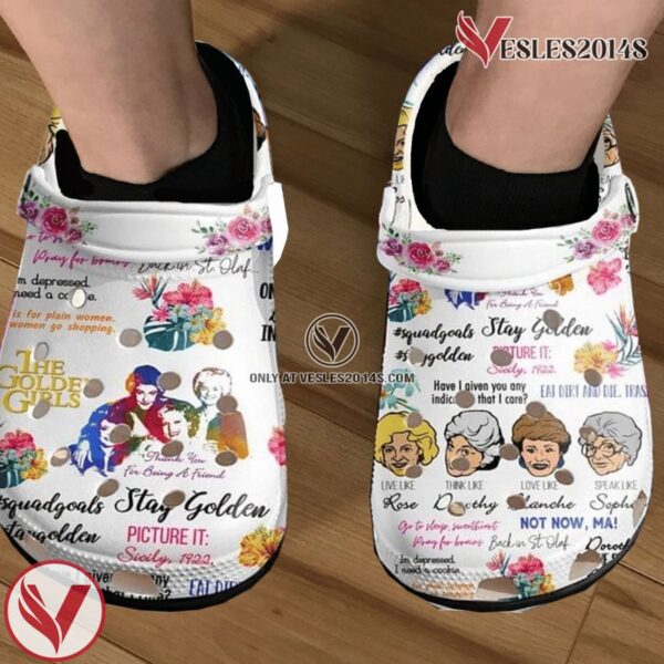The Golden Girls Crocs Clog Shoes Style 3, Unique Gift From  Vesles2014S