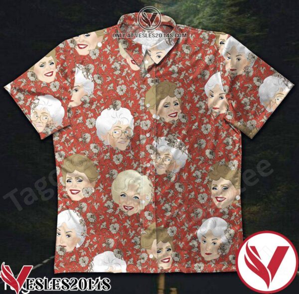 The Golden Girls Red Hawaiian Shirt, Unique Gifts For Friends - Vesles2014S 1