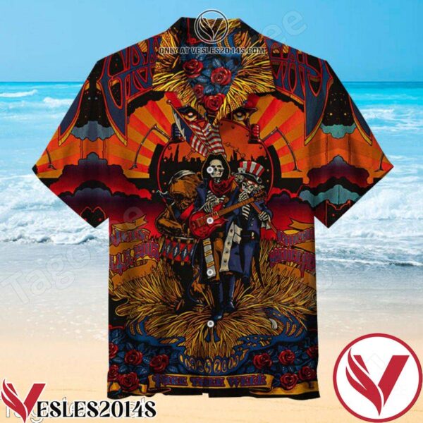 The Grateful Dead Hawaiian Shirt, Unique Gifts For Friends - Vesles2014S 1