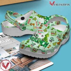 The Grinch Cartoon Crocs Crocband Clogs Shoes Comfortable For Men Women and Kids Style 2, Unique Gift From  Vesles2014S 2