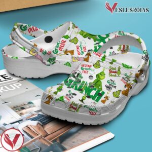 The Grinch Cartoon Crocs Crocband Clogs Shoes Comfortable For Men Women and Kids Style 3, Unique Gift From  Vesles2014S 2
