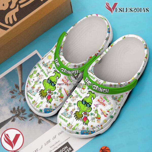 The Grinch Cartoon Movie Crocs Crocband Clogs Shoes Comfortable For Men Women and Kids - Vesles2014S 2