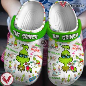 The Grinch Cartoon Movie Crocs Crocband Clogs Shoes Comfortable For Men Women and Kids - Vesles2014S