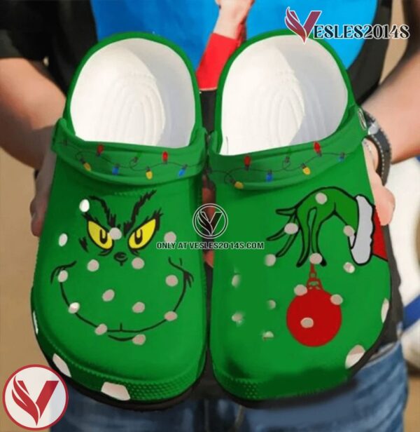 The Grinch Crocs Clog Shoes Style 1, Unique Gift From  Vesles2014S 2