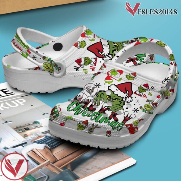 The Grinch Movie Crocs Crocband Clogs Shoes Comfortable For Men Women and Kids Style 1 - Vesles2014S 2