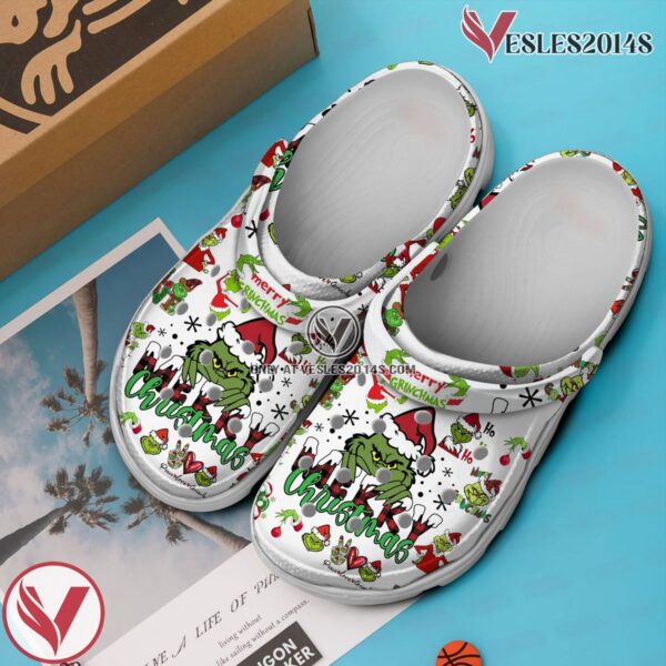 The Grinch Movie Crocs Crocband Clogs Shoes Comfortable For Men Women and Kids Style 1 - Vesles2014S 3