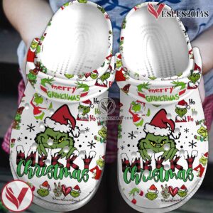 The Grinch Movie Crocs Crocband Clogs Shoes Comfortable For Men Women and Kids Style 1 - Vesles2014S