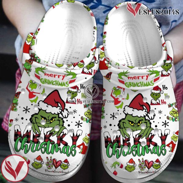 The Grinch Movie Crocs Crocband Clogs Shoes Comfortable For Men Women and Kids Style 1 - Vesles2014S