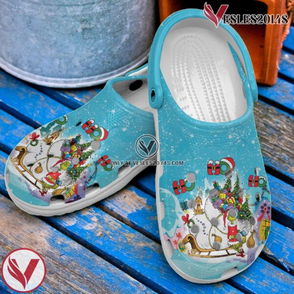 The Grinch Movie Crocs Crocband Clogs Shoes Comfortable For Men Women and Kids Style 11 - Vesles2014S 3