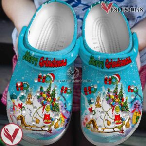 The Grinch Movie Crocs Crocband Clogs Shoes Comfortable For Men Women and Kids Style 11 - Vesles2014S