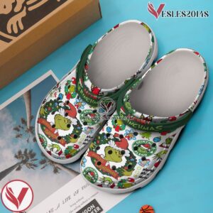 The Grinch Movie Crocs Crocband Clogs Shoes Comfortable For Men Women and Kids Style 12 - Vesles2014S 2