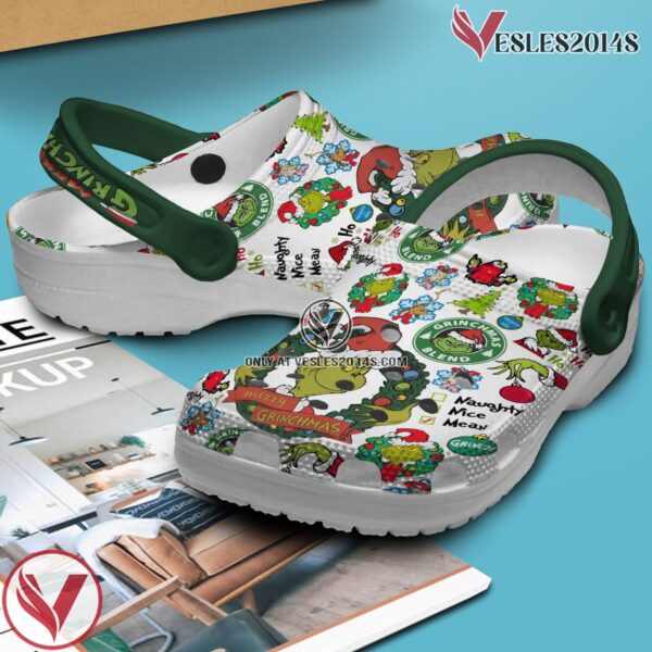 The Grinch Movie Crocs Crocband Clogs Shoes Comfortable For Men Women and Kids Style 12 - Vesles2014S 3