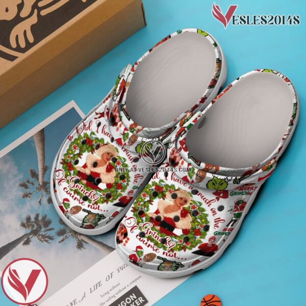 The Grinch Movie Crocs Crocband Clogs Shoes Comfortable For Men Women and Kids Style 13 - Vesles2014S 2