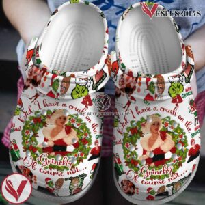 The Grinch Movie Crocs Crocband Clogs Shoes Comfortable For Men Women and Kids Style 13 - Vesles2014S