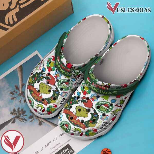 The Grinch Movie Crocs Crocband Clogs Shoes Comfortable For Men Women and Kids Style 15 - Vesles2014S 2