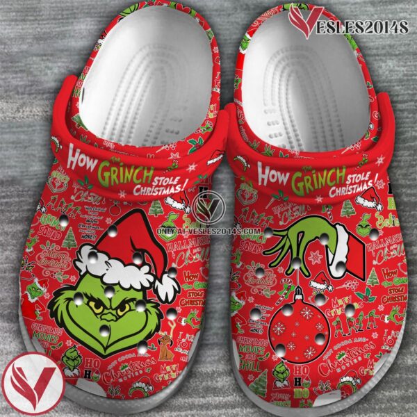 The Grinch Movie Crocs Crocband Clogs Shoes Comfortable For Men Women and Kids Style 16 - Vesles2014S 2