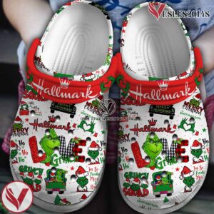 The Grinch Movie Crocs Crocband Clogs Shoes Comfortable For Men Women and Kids Style 17 - Vesles2014S