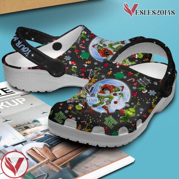 The Grinch Movie Crocs Crocband Clogs Shoes Comfortable For Men Women and Kids Style 18 - Vesles2014S 2