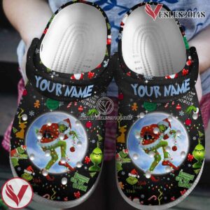 The Grinch Movie Crocs Crocband Clogs Shoes Comfortable For Men Women and Kids Style 18 - Vesles2014S