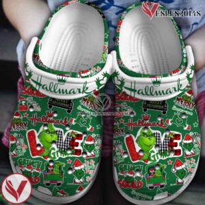 The Grinch Movie Crocs Crocband Clogs Shoes Comfortable For Men Women and Kids Style 19 - Vesles2014S