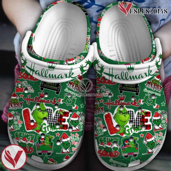 The Grinch Movie Crocs Crocband Clogs Shoes Comfortable For Men Women and Kids Style 19 - Vesles2014S