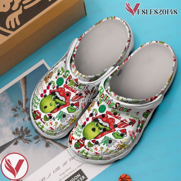 The Grinch Movie Crocs Crocband Clogs Shoes Comfortable For Men Women and Kids Style 2 - Vesles2014S 2