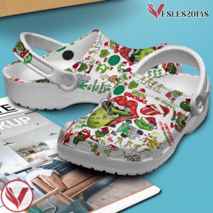 The Grinch Movie Crocs Crocband Clogs Shoes Comfortable For Men Women and Kids Style 2 - Vesles2014S 3