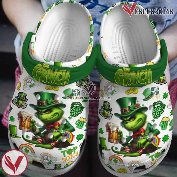 The Grinch Movie Crocs Crocband Clogs Shoes Comfortable For Men Women and Kids Style 20 - Vesles2014S