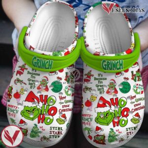 The Grinch Movie Crocs Crocband Clogs Shoes Comfortable For Men Women and Kids Style 21 - Vesles2014S