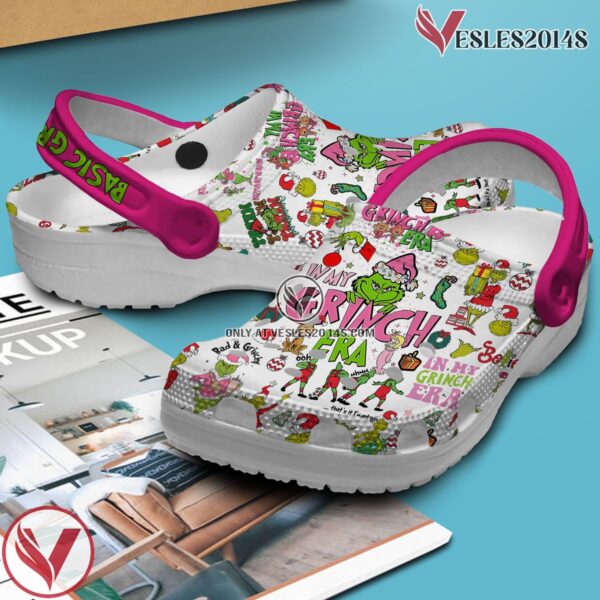 The Grinch Movie Crocs Crocband Clogs Shoes Comfortable For Men Women and Kids Style 4 - Vesles2014S 2