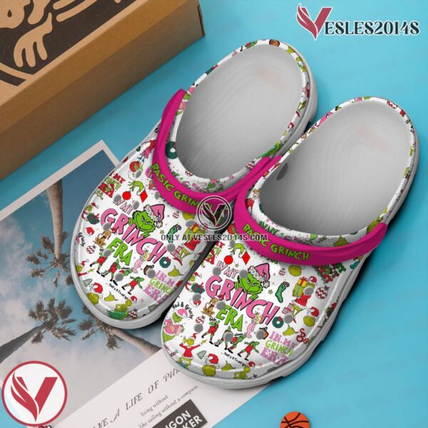 The Grinch Movie Crocs Crocband Clogs Shoes Comfortable For Men Women and Kids Style 4 - Vesles2014S 3