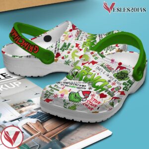 The Grinch Movie Crocs Crocband Clogs Shoes Comfortable For Men Women and Kids Style 5 - Vesles2014S 2
