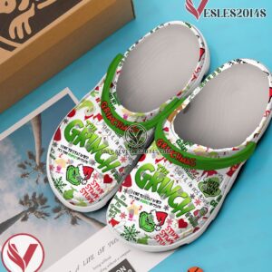 The Grinch Movie Crocs Crocband Clogs Shoes Comfortable For Men Women and Kids Style 5 - Vesles2014S 3