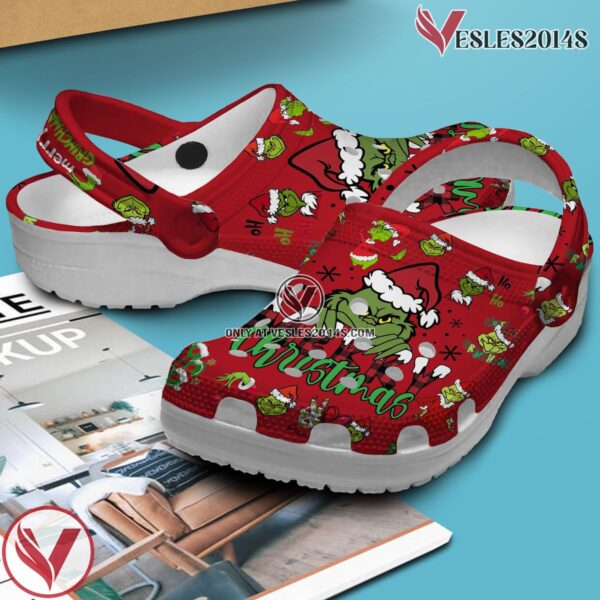 The Grinch Movie Crocs Crocband Clogs Shoes Comfortable For Men Women and Kids Style 6 - Vesles2014S 2