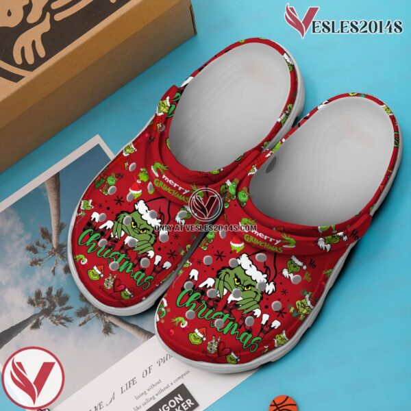 The Grinch Movie Crocs Crocband Clogs Shoes Comfortable For Men Women and Kids Style 6 - Vesles2014S 3