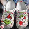 The Grinch Movie Crocs Crocband Clogs Shoes Comfortable For Men Women and Kids Style 7 - Vesles2014S