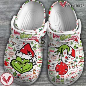 The Grinch Movie Crocs Crocband Clogs Shoes Comfortable For Men Women and Kids Style 7 - Vesles2014S 2