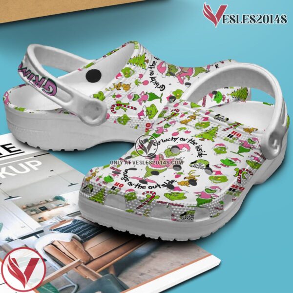 The Grinch Movie Crocs Crocband Clogs Shoes Comfortable For Men Women and Kids Style 9 - Vesles2014S 3