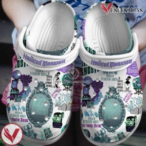 The Haunted Mansion Movie Crocs Crocband Clogs Shoes Comfortable For Men Women and Kids Style 1 - Vesles2014S