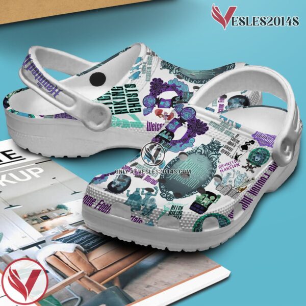 The Haunted Mansion Movie Crocs Crocband Clogs Shoes Comfortable For Men Women and Kids Style 1 - Vesles2014S 2