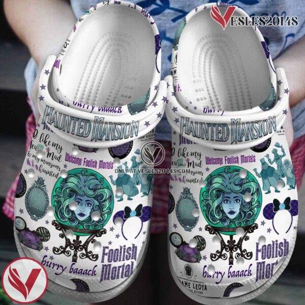 The Haunted Mansion Movie Crocs Crocband Clogs Shoes Comfortable For Men Women and Kids Style 1 - Vesles2014S