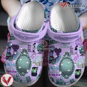 The Haunted Mansion Movie Crocs Crocband Clogs Shoes Comfortable For Men Women and Kids Style 2 - Vesles2014S