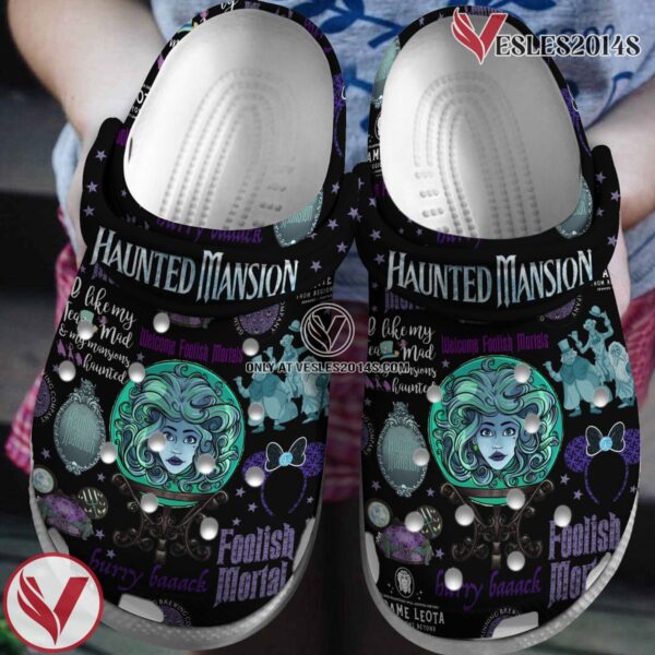 The Haunted Mansion Movie Crocs Crocband Clogs Shoes Comfortable For Men Women and Kids Style 4 - Vesles2014S